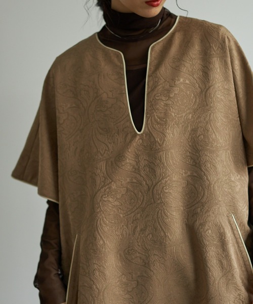 VACANCY（ヴァカンシー）の「ペイズリー柄ワンピース（ワンピース・レディース・グリーン/モカ/ナチュラル・FREE）」の10枚目の写真