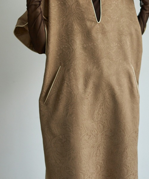 VACANCY（ヴァカンシー）の「ペイズリー柄ワンピース（ワンピース・レディース・グリーン/モカ/ナチュラル・FREE）」の11枚目の写真