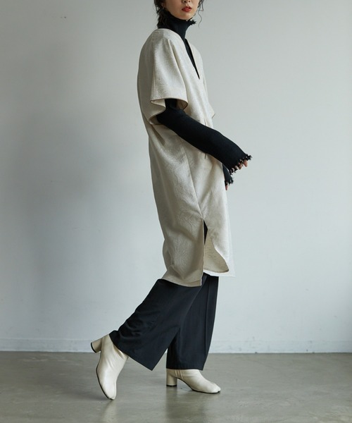 VACANCY（ヴァカンシー）の「ペイズリー柄ワンピース（ワンピース・レディース・グリーン/モカ/ナチュラル・FREE）」の17枚目の写真