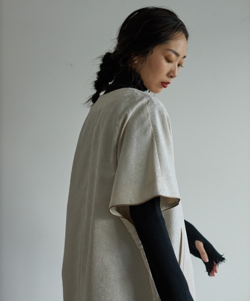 VACANCY（ヴァカンシー）の「ペイズリー柄ワンピース（ワンピース・レディース・グリーン/モカ/ナチュラル・FREE）」の19枚目の写真