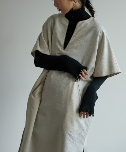 VACANCY（ヴァカンシー）の「ペイズリー柄ワンピース（ワンピース・レディース・グリーン/モカ/ナチュラル・FREE）」の22枚目の写真