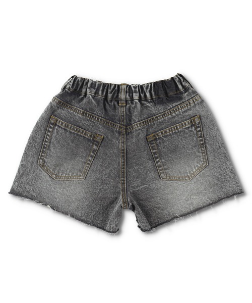 RADCHAP(ラッドチャップ)の「ダメージ加工デニムショートパンツ(デニムパンツ・キッズ・サックスブルー/グレー・120cm/130cm/140cm/150cm/90cm/100cm/110cm)」の9枚目の写真