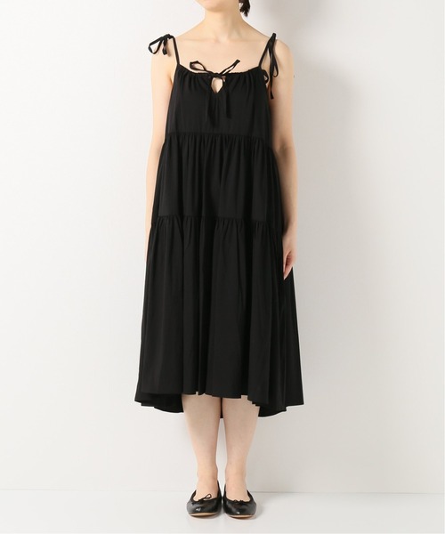 Charles Chaton（シャルルシャトン）の「ティアードキャミドレス（ワンピース・レディース・ホワイト/ブラック・FREE）」の13枚目の写真