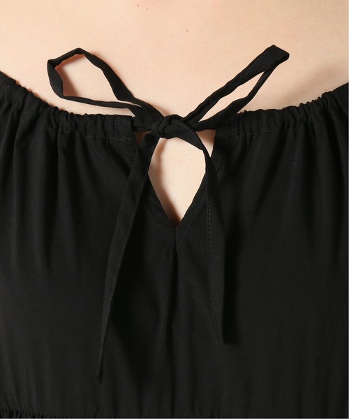 Charles Chaton（シャルルシャトン）の「ティアードキャミドレス（ワンピース・レディース・ホワイト/ブラック・FREE）」の12枚目の写真