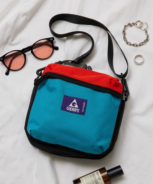 GERRY（ジェリー）の「【GERRY】デイリーマルチショルダー R1710 YMY（ショルダーバッグ・メンズ・ブラック/ベージュ/マルチ/ブラウン/サックスブルー/チャコールグレー/パープル/その他2・FREE）」の8枚目の写真