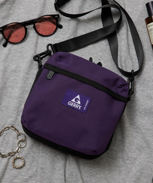 GERRY（ジェリー）の「【GERRY】デイリーマルチショルダー R1710 YMY（ショルダーバッグ・メンズ・ブラック/ベージュ/マルチ/ブラウン/サックスブルー/チャコールグレー/パープル/その他2・FREE）」の6枚目の写真