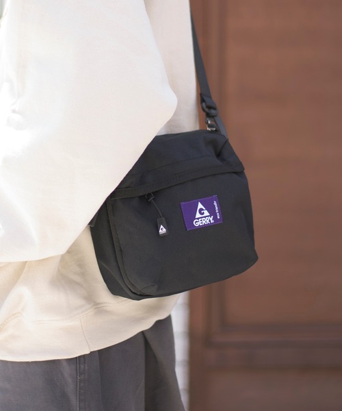 GERRY（ジェリー）の「【GERRY】デイリーマルチショルダー R1710 YMY（ショルダーバッグ・メンズ・ブラック/ベージュ/マルチ/ブラウン/サックスブルー/チャコールグレー/パープル/その他2・FREE）」の11枚目の写真