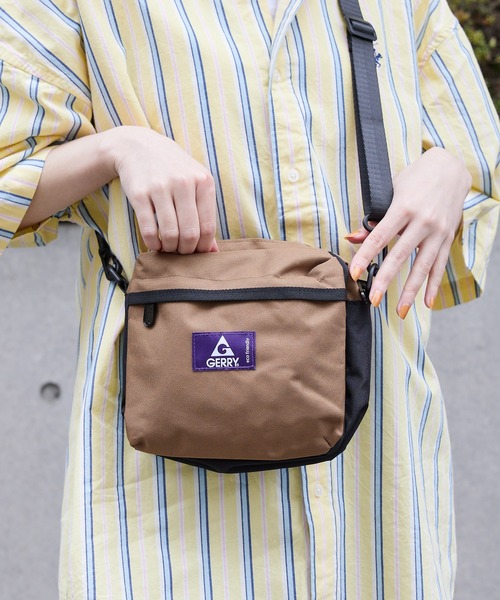 GERRY（ジェリー）の「【GERRY】デイリーマルチショルダー R1710 YMY（ショルダーバッグ・メンズ・ブラック/ベージュ/マルチ/ブラウン/サックスブルー/チャコールグレー/パープル/その他2・FREE）」の13枚目の写真