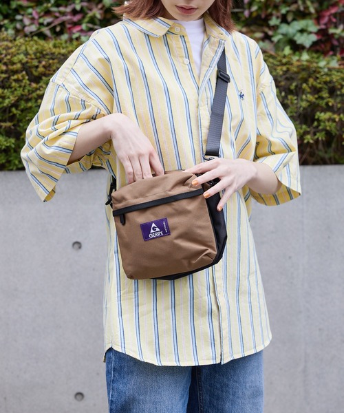 GERRY（ジェリー）の「【GERRY】デイリーマルチショルダー R1710 YMY（ショルダーバッグ・メンズ・ブラック/ベージュ/マルチ/ブラウン/サックスブルー/チャコールグレー/パープル/その他2・FREE）」の15枚目の写真