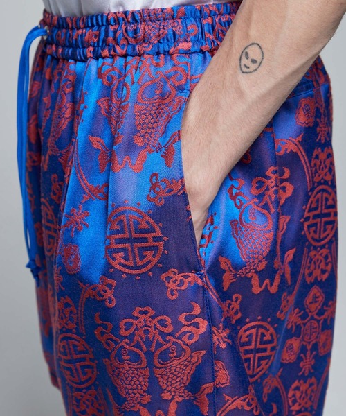 NOISE MAKER（ノイズメーカー）の「ジャガード織ショートパンツ（その他パンツ・メンズ・ブラック/ブルー・MEDIUM/LARGE/X-LARGE）」の11枚目の写真