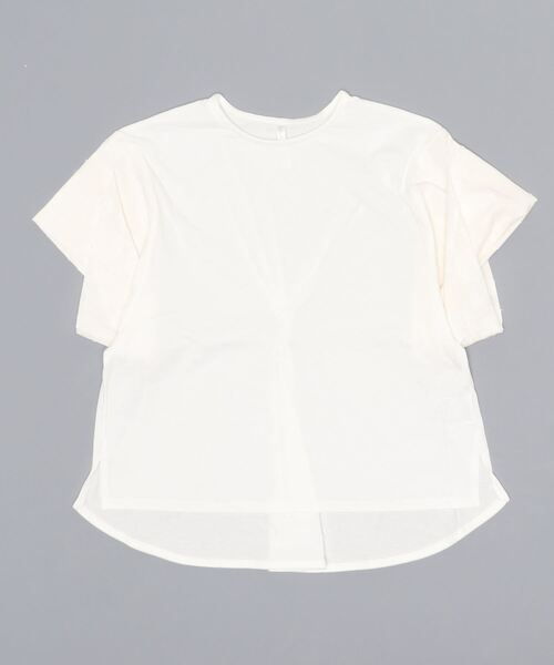 garcon la raison（ギャルソン・ラ・レゾン）の「[130-140]ビッグＴシャツ（Tシャツ/カットソー・キッズ・ブラック/オフホワイト・130cm/140cm）」の8枚目の写真