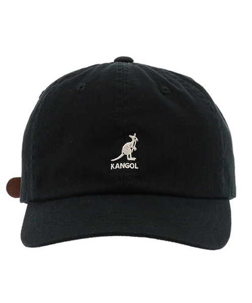 KANGOL(カンゴール)の「【KANGOL】Washed Baseball(キャップ・メンズ・ブラック/カーキ/ホワイト×ネイビー・ONESIZE)」の6枚目の写真