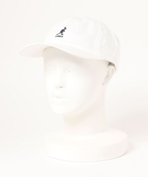 KANGOL(カンゴール)の「【KANGOL】Washed Baseball(キャップ・メンズ・ブラック/カーキ/ホワイト×ネイビー・ONESIZE)」の17枚目の写真