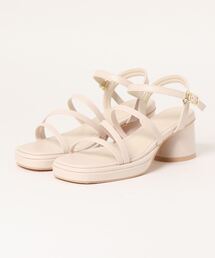 sango | ストリングストラップ円柱ヒールサンダル(サンダル)