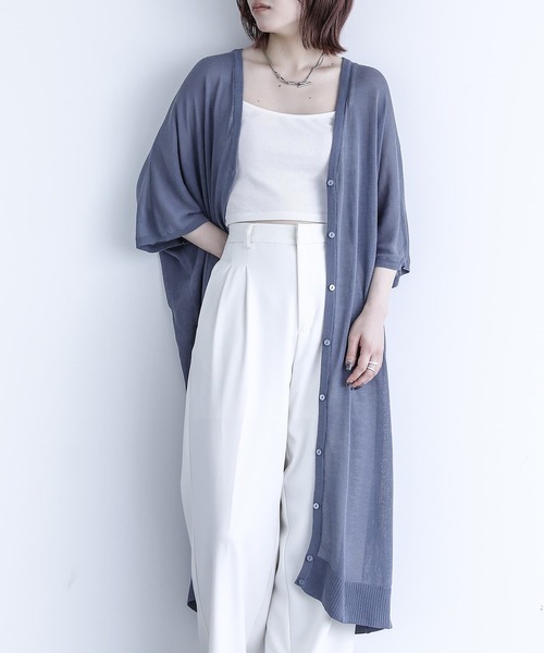 NOBLE ベージュ カーディガン/ボレロ　長袖 NOBLE ベージュ カーディガン/ボレロ 長袖