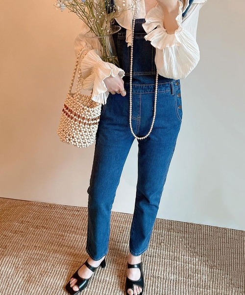 shopnikoniko（ショップニコニコ）の「ウッドビーズ ハンドミニバッグ（ハンドバッグ・レディース・ブラック/ベージュ/アイボリー・フリー）」の18枚目の写真