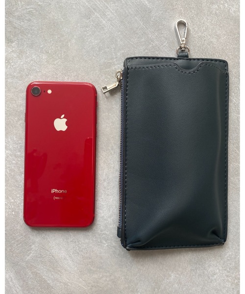 She's Closet（シーズクローゼット）の「フェイクレザーリングハンドル2wayミニショルダーバッグ（ショルダーバッグ・レディース・ブラック/アイボリー/キャメル/ダークブルー/サックスブルー/グレイッシュベージュ/モカ/オレンジ/グリーン・FREE）」の19枚目の写真