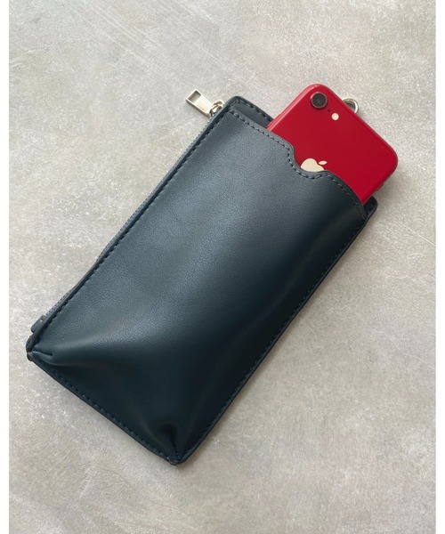 She's Closet（シーズクローゼット）の「フェイクレザーリングハンドル2wayミニショルダーバッグ（ショルダーバッグ・レディース・ブラック/アイボリー/キャメル/ダークブルー/サックスブルー/グレイッシュベージュ/モカ/オレンジ/グリーン・FREE）」の18枚目の写真