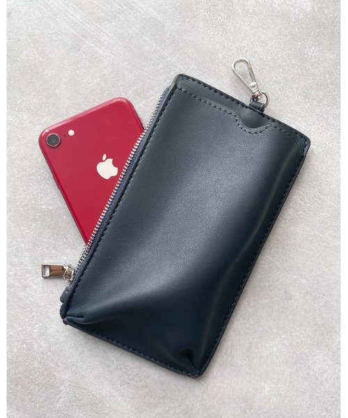 She's Closet（シーズクローゼット）の「フェイクレザーリングハンドル2wayミニショルダーバッグ（ショルダーバッグ・レディース・ブラック/アイボリー/キャメル/ダークブルー/サックスブルー/グレイッシュベージュ/モカ/オレンジ/グリーン・FREE）」の17枚目の写真