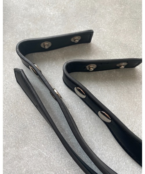 She's Closet（シーズクローゼット）の「フェイクレザーリングハンドル2wayミニショルダーバッグ（ショルダーバッグ・レディース・ブラック/アイボリー/キャメル/ダークブルー/サックスブルー/グレイッシュベージュ/モカ/オレンジ/グリーン・FREE）」の10枚目の写真