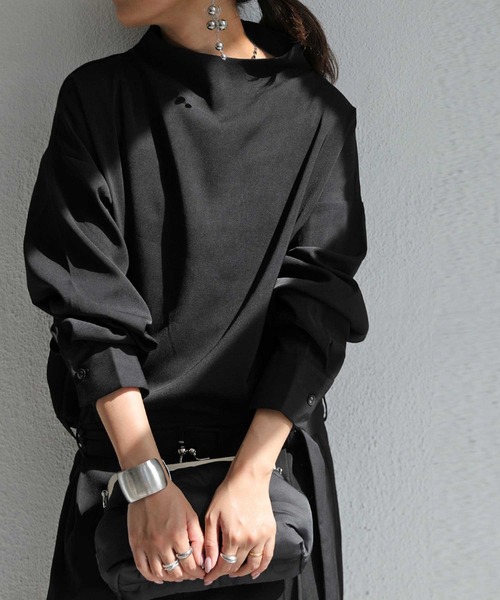 antiqua（アンティカ）の「ジャンプスーツ（つなぎ/オールインワン・レディース・マスタード/ブラック・FREE）」の5枚目の写真