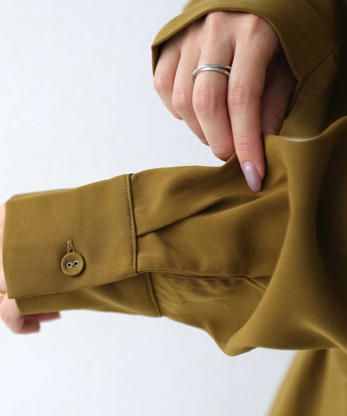 antiqua（アンティカ）の「ジャンプスーツ（つなぎ/オールインワン・レディース・マスタード/ブラック・FREE）」の11枚目の写真