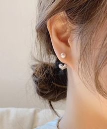 ポスト:925シルバー ジルコンピアス