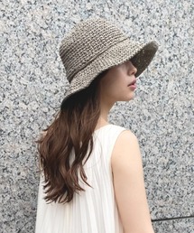 AZUL ENCANTO | ナチュラルハット　シンプル細編み(ハット)