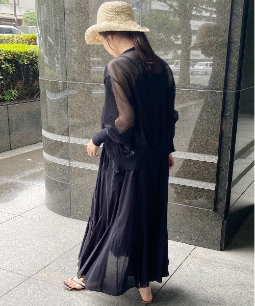 AZUL ENCANTO（アズールエンカント）の「ナチュラルハット　シンプル細編み（ハット・レディース・ブラウン/ライトベージュ・FREE）」の21枚目の写真