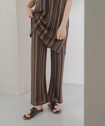 KBF | マルチストライプニットパンツ(その他パンツ)