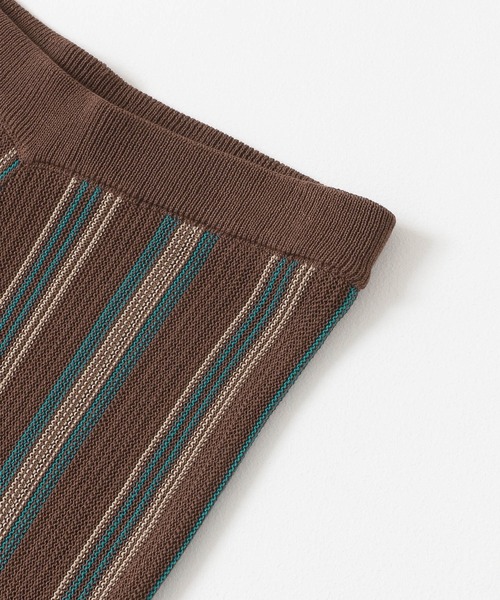 KBF（ケイビーエフ）の「マルチストライプニットパンツ（その他パンツ・レディース・ブラウン/オレンジ/パープル系その他・ONE）」の16枚目の写真