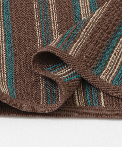 KBF（ケイビーエフ）の「マルチストライプニットパンツ（その他パンツ・レディース・ブラウン/オレンジ/パープル系その他・ONE）」の12枚目の写真