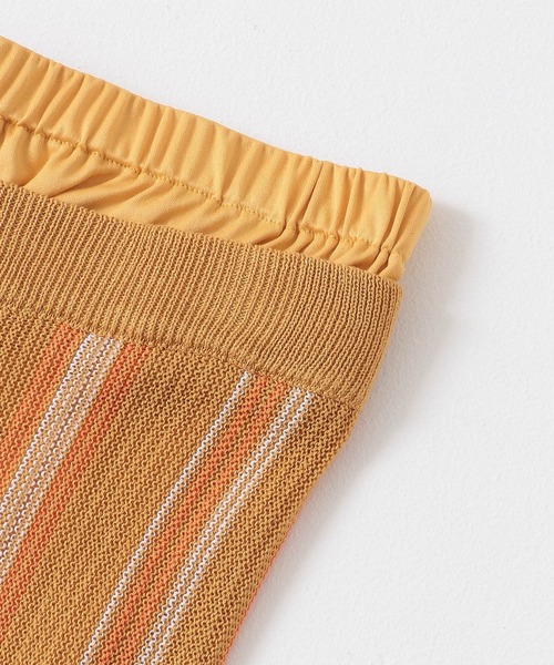 KBF（ケイビーエフ）の「マルチストライプニットパンツ（その他パンツ・レディース・ブラウン/オレンジ/パープル系その他・ONE）」の19枚目の写真