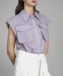 UNSPOKEN | 【UNSPOKEN】Solid pocket shirt UX21S069(シャツ/ブラウス)