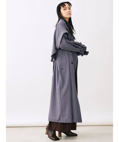 MURUA（ムルーア）の「ジオメトリックニットベスト（ベスト・レディース・グリーン/パープル/ブラウン・FREE）」の4枚目の写真