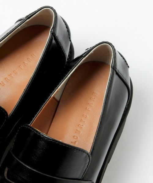 LOWRYS FARM（ローリーズファーム）の「アツゾコヒールローファー　957923（スニーカー・レディース・ダークブラウン/ブラック・LARGE/MEDIUM）」の3枚目の写真