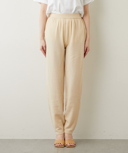 DEMYLEE（デミリー）の「【DEMYLEE】テーパードニットパンツ（その他  