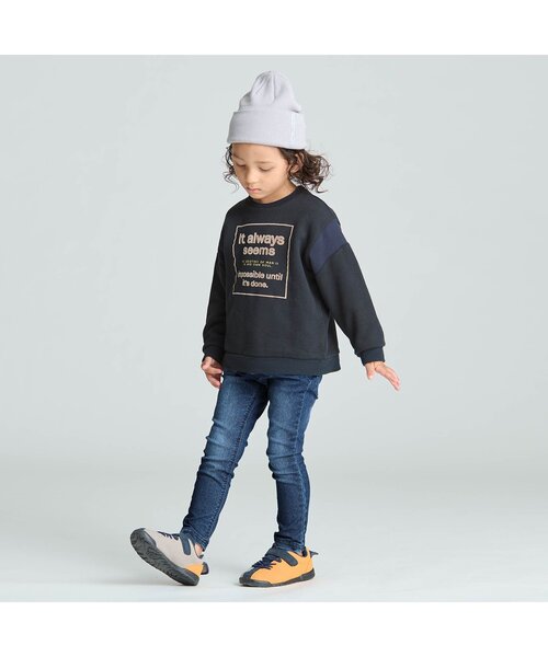 BREEZE(ブリーズ)の「/もっとスキニーデニムパンツ 10分丈(その他パンツ・キッズ・ブラック/ネイビー・90/100/110/120/80/130/140/150)」の9枚目の写真