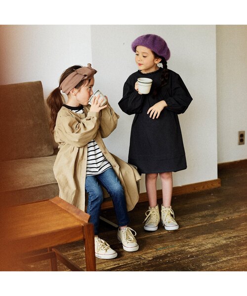 BREEZE(ブリーズ)の「/もっとスキニーデニムパンツ 10分丈(その他パンツ・キッズ・ブラック/ネイビー・90/100/110/120/80/130/140/150)」の10枚目の写真