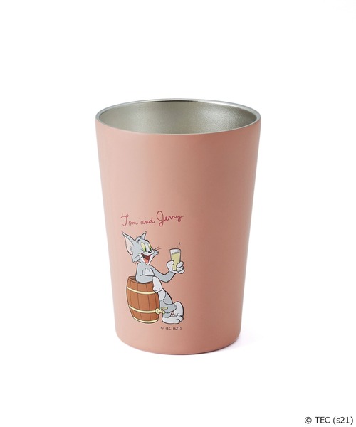 Tom＆Jerry（トムアンドジェリー）の「【公式】トムとジェリー　保温保冷マグ M（グラス/マグカップ/タンブラー・レディース・ピンク・FREE）」の3枚目の写真
