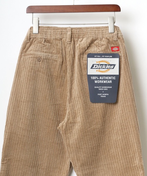 Dickies(ディッキーズ)の「Dickies/ディッキーズ コーデュロイ ワイドテーパード イージーパンツ/シェフパンツ(その他パンツ・メンズ・ブラック/ベージュ/カーキ/ブラウン・M/L/XL)」の20枚目の写真