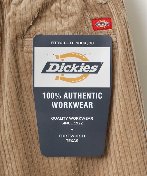 Dickies(ディッキーズ)の「Dickies/ディッキーズ コーデュロイ ワイドテーパード イージーパンツ/シェフパンツ(その他パンツ・メンズ・ブラック/ベージュ/カーキ/ブラウン・M/L/XL)」の5枚目の写真