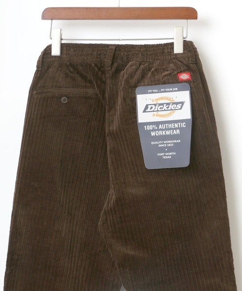 Dickies(ディッキーズ)の「Dickies/ディッキーズ コーデュロイ ワイドテーパード イージーパンツ/シェフパンツ(その他パンツ・メンズ・ブラック/ベージュ/カーキ/ブラウン・M/L/XL)」の17枚目の写真