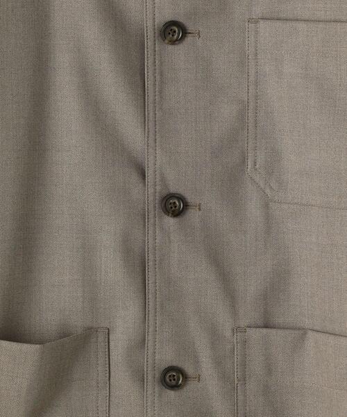 green label relaxing（グリーンレーベルリラクシング）の「＜green label relaxing＞ウォッシャブル TWサージ カバーオール -ストレッチ-（カバーオール・メンズ・ダークグレー/ブラック/ベージュ・L/S/M）」の9枚目の写真