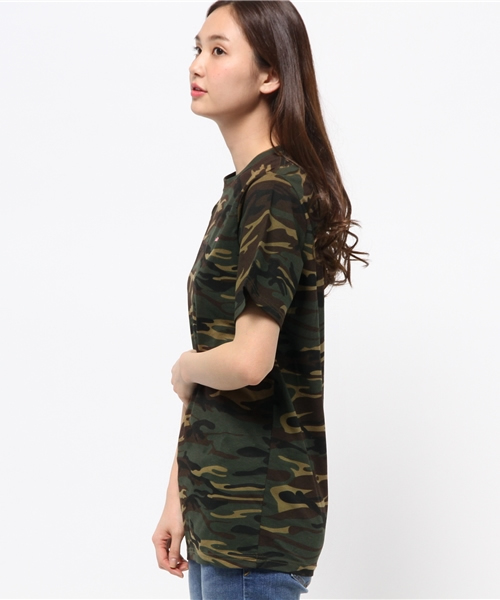 OUTLET（アウトレット）の「【WHO'S WHO gallery】M4fatiguetee（Tシャツ/カットソー・レディース・キャメル・SMALL）」の6枚目の写真