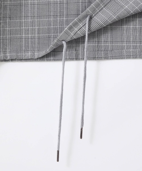 Craft Nicholson(クラフトニコルソン)の「オーバーサイズ ハーフジップ アノラックL/Sシャツ(シャツ/ブラウス・メンズ・ブラウン/ブラウン系その他/グレー/ブラック・FREE)」の10枚目の写真
