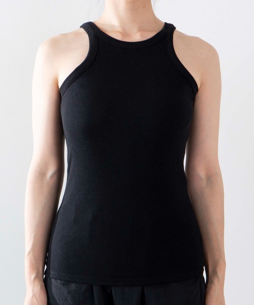 WEGO（ウィゴー）の「WEGO/アメスリリブタンクトップ（タンクトップ・レディース・ブラック/グリーン/ブラウン・FREE）」の5枚目の写真