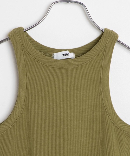 WEGO（ウィゴー）の「WEGO/アメスリリブタンクトップ（タンクトップ・レディース・ブラック/グリーン/ブラウン・FREE）」の11枚目の写真