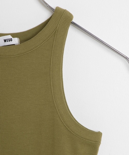 WEGO（ウィゴー）の「WEGO/アメスリリブタンクトップ（タンクトップ・レディース・ブラック/グリーン/ブラウン・FREE）」の19枚目の写真