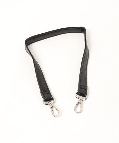 ANDGEEBEE(アンジービー)の「ポーチ付きクロコショルダーバッグ(ショルダーバッグ・レディース・ブラック・FREE)」の13枚目の写真